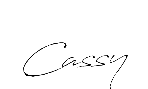 Cassy stylish signature style. Best Handwritten Sign (Antro_Vectra) for my name. Handwritten Signature Collection Ideas for my name Cassy. Cassy signature style 6 images and pictures png