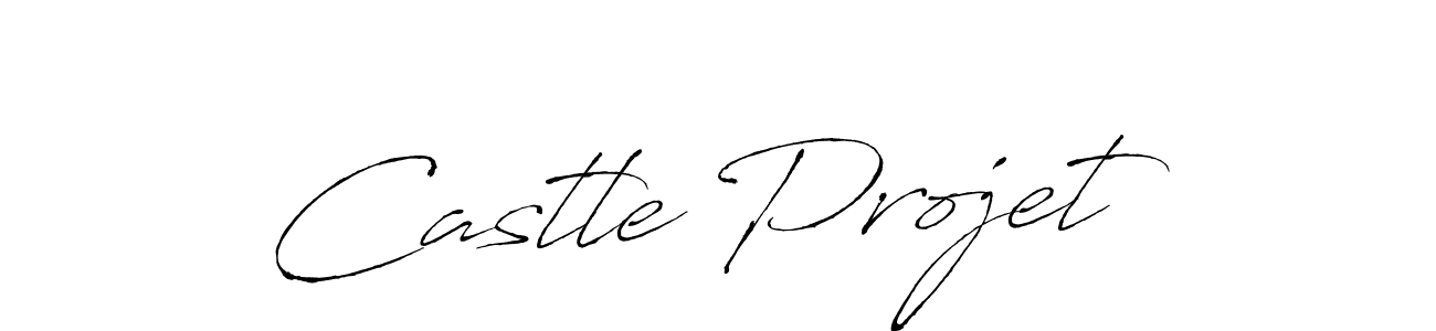 How to make Castle Projet signature? Antro_Vectra is a professional autograph style. Create handwritten signature for Castle Projet name. Castle Projet signature style 6 images and pictures png