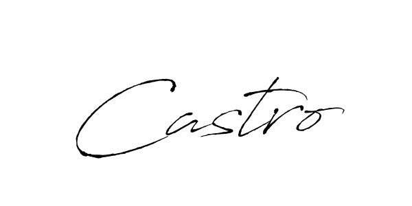 Create a beautiful signature design for name Castro. With this signature (Antro_Vectra) fonts, you can make a handwritten signature for free. Castro signature style 6 images and pictures png