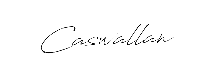 Create a beautiful signature design for name Caswallan. With this signature (Antro_Vectra) fonts, you can make a handwritten signature for free. Caswallan signature style 6 images and pictures png