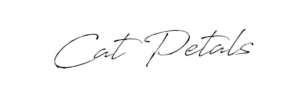 Create a beautiful signature design for name Cat Petals. With this signature (Antro_Vectra) fonts, you can make a handwritten signature for free. Cat Petals signature style 6 images and pictures png