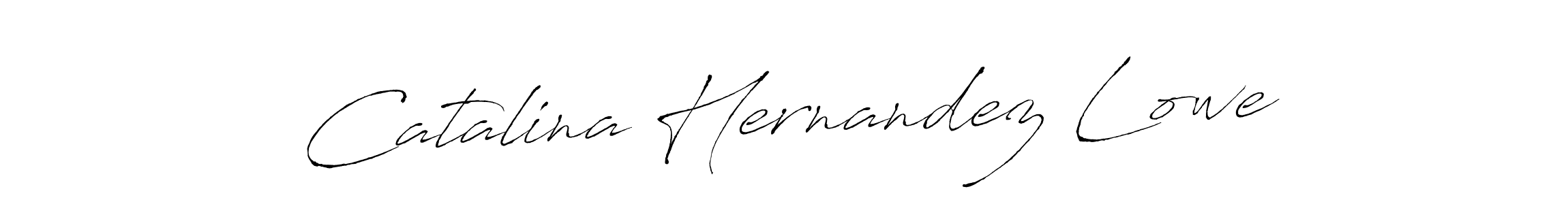Make a beautiful signature design for name Catalina Hernandez Lowe. Use this online signature maker to create a handwritten signature for free. Catalina Hernandez Lowe signature style 6 images and pictures png