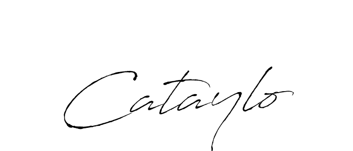 Antro_Vectra is a professional signature style that is perfect for those who want to add a touch of class to their signature. It is also a great choice for those who want to make their signature more unique. Get Cataylo name to fancy signature for free. Cataylo signature style 6 images and pictures png