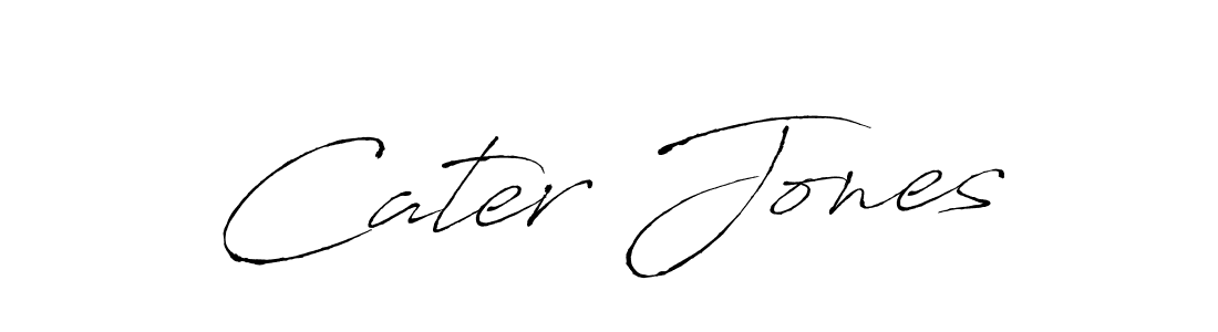 Create a beautiful signature design for name Cater Jones. With this signature (Antro_Vectra) fonts, you can make a handwritten signature for free. Cater Jones signature style 6 images and pictures png