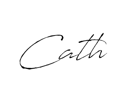 You should practise on your own different ways (Antro_Vectra) to write your name (Cath) in signature. don't let someone else do it for you. Cath signature style 6 images and pictures png