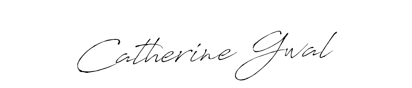 How to make Catherine Gwal name signature. Use Antro_Vectra style for creating short signs online. This is the latest handwritten sign. Catherine Gwal signature style 6 images and pictures png