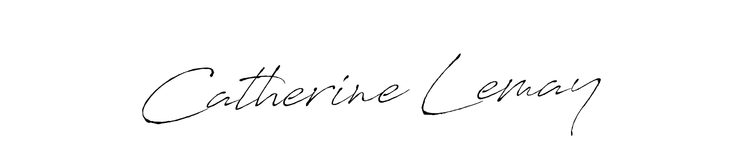 Catherine Lemay stylish signature style. Best Handwritten Sign (Antro_Vectra) for my name. Handwritten Signature Collection Ideas for my name Catherine Lemay. Catherine Lemay signature style 6 images and pictures png