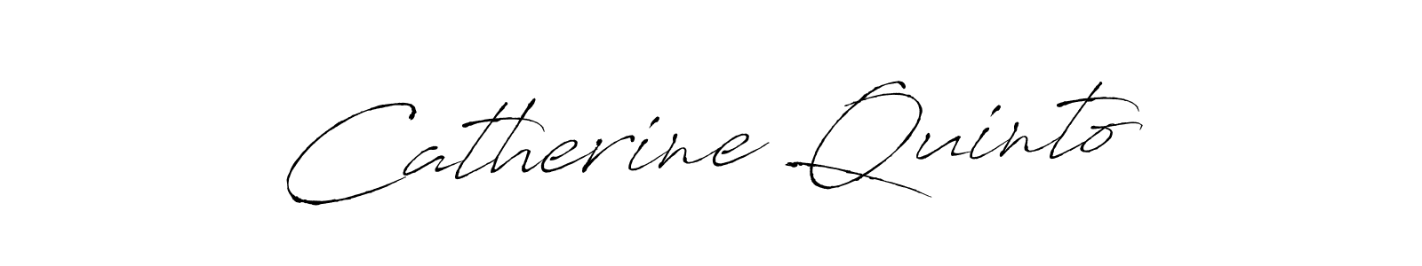 if you are searching for the best signature style for your name Catherine Quinto. so please give up your signature search. here we have designed multiple signature styles  using Antro_Vectra. Catherine Quinto signature style 6 images and pictures png