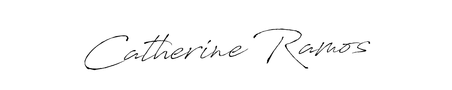 How to make Catherine Ramos signature? Antro_Vectra is a professional autograph style. Create handwritten signature for Catherine Ramos name. Catherine Ramos signature style 6 images and pictures png