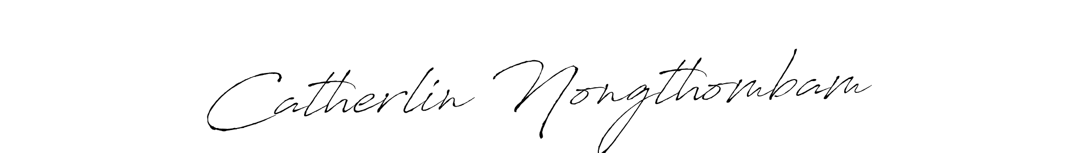 The best way (Antro_Vectra) to make a short signature is to pick only two or three words in your name. The name Catherlin Nongthombam include a total of six letters. For converting this name. Catherlin Nongthombam signature style 6 images and pictures png