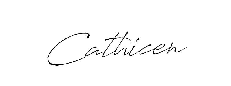 How to make Cathicen name signature. Use Antro_Vectra style for creating short signs online. This is the latest handwritten sign. Cathicen signature style 6 images and pictures png