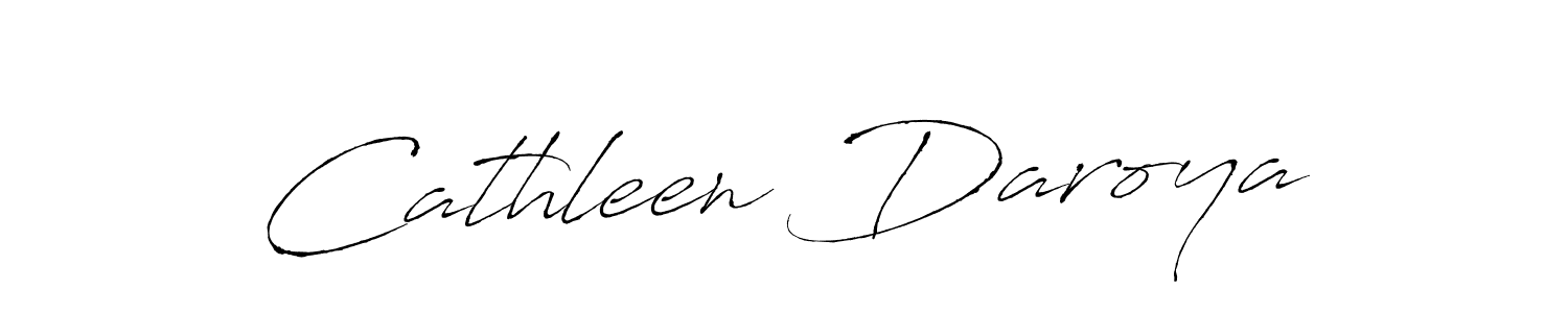 Antro_Vectra is a professional signature style that is perfect for those who want to add a touch of class to their signature. It is also a great choice for those who want to make their signature more unique. Get Cathleen Daroya name to fancy signature for free. Cathleen Daroya signature style 6 images and pictures png