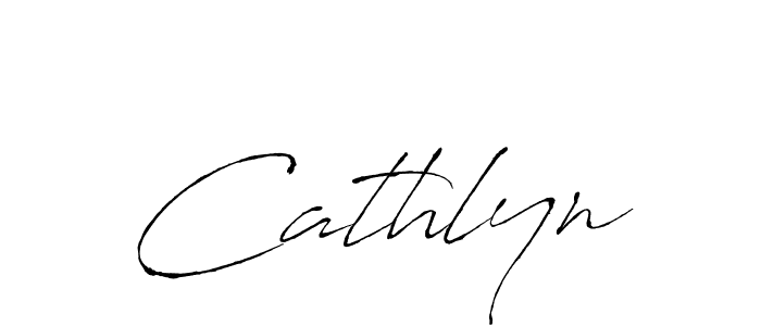 How to make Cathlyn signature? Antro_Vectra is a professional autograph style. Create handwritten signature for Cathlyn name. Cathlyn signature style 6 images and pictures png