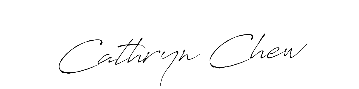 Cathryn Chew stylish signature style. Best Handwritten Sign (Antro_Vectra) for my name. Handwritten Signature Collection Ideas for my name Cathryn Chew. Cathryn Chew signature style 6 images and pictures png