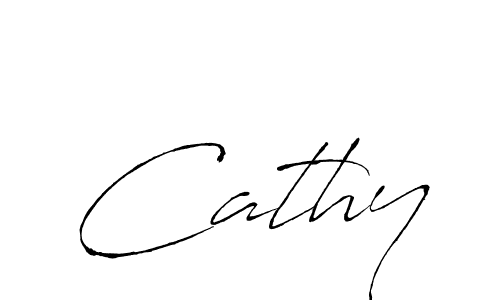 Cathy stylish signature style. Best Handwritten Sign (Antro_Vectra) for my name. Handwritten Signature Collection Ideas for my name Cathy. Cathy signature style 6 images and pictures png