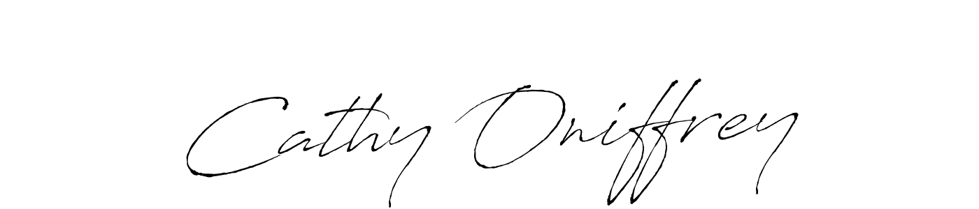 Antro_Vectra is a professional signature style that is perfect for those who want to add a touch of class to their signature. It is also a great choice for those who want to make their signature more unique. Get Cathy Oniffrey name to fancy signature for free. Cathy Oniffrey signature style 6 images and pictures png