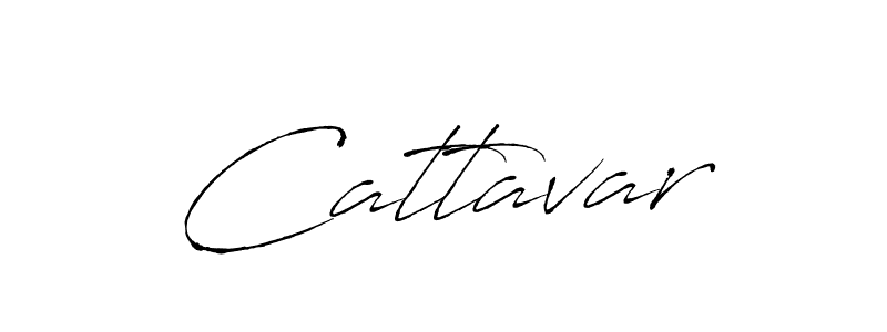 Use a signature maker to create a handwritten signature online. With this signature software, you can design (Antro_Vectra) your own signature for name Cattavar. Cattavar signature style 6 images and pictures png
