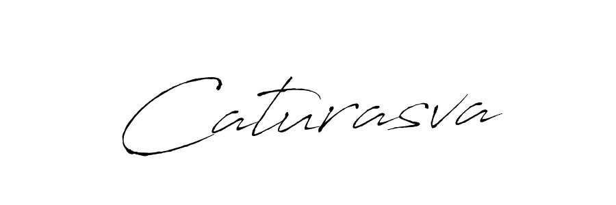 The best way (Antro_Vectra) to make a short signature is to pick only two or three words in your name. The name Caturasva include a total of six letters. For converting this name. Caturasva signature style 6 images and pictures png