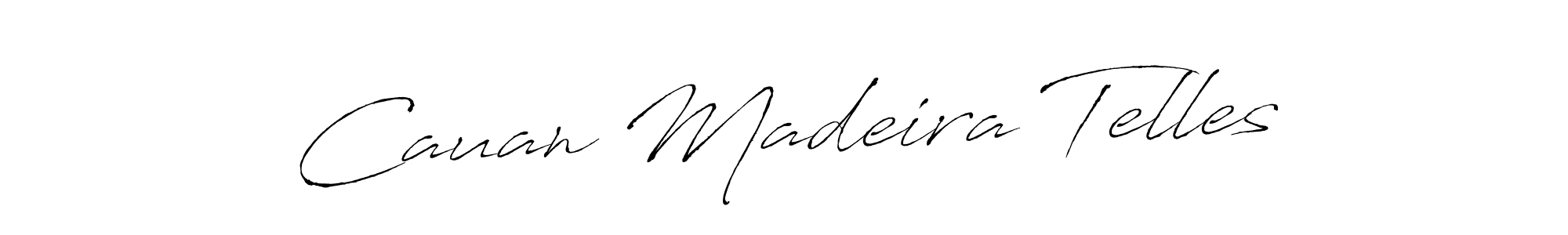 This is the best signature style for the Cauan Madeira Telles name. Also you like these signature font (Antro_Vectra). Mix name signature. Cauan Madeira Telles signature style 6 images and pictures png