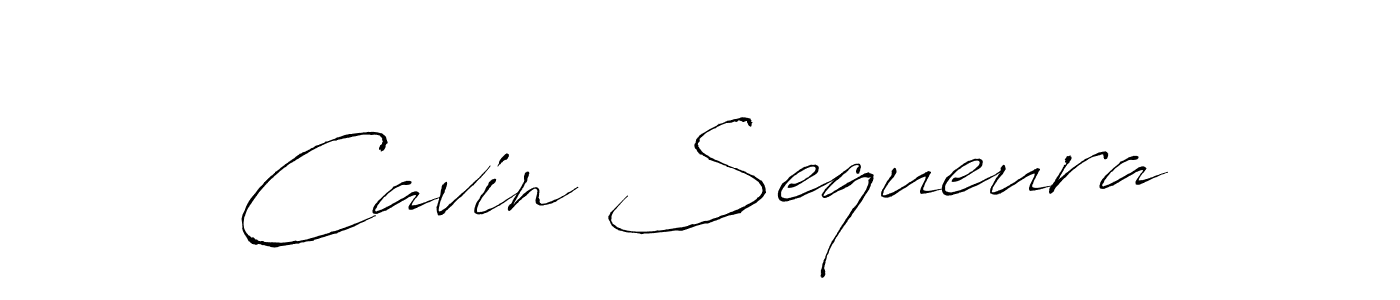 Cavin Sequeura stylish signature style. Best Handwritten Sign (Antro_Vectra) for my name. Handwritten Signature Collection Ideas for my name Cavin Sequeura. Cavin Sequeura signature style 6 images and pictures png