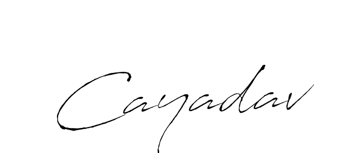 Create a beautiful signature design for name Cayadav. With this signature (Antro_Vectra) fonts, you can make a handwritten signature for free. Cayadav signature style 6 images and pictures png
