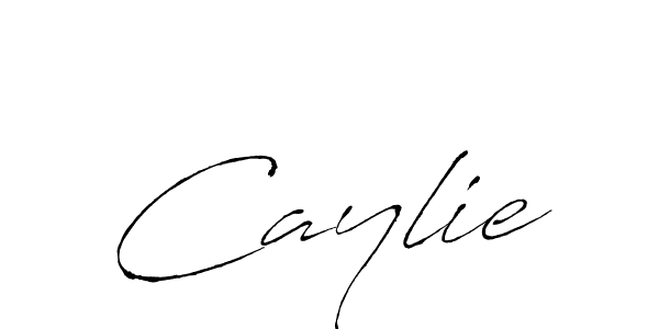 Use a signature maker to create a handwritten signature online. With this signature software, you can design (Antro_Vectra) your own signature for name Caylie. Caylie signature style 6 images and pictures png