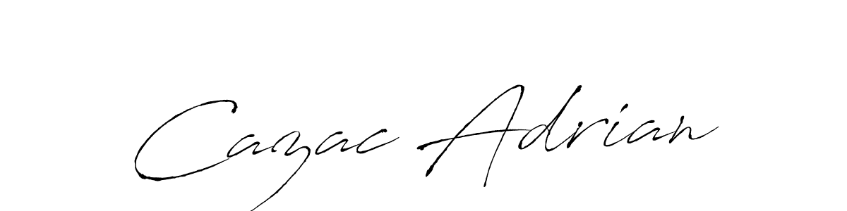 Make a beautiful signature design for name Cazac Adrian. Use this online signature maker to create a handwritten signature for free. Cazac Adrian signature style 6 images and pictures png