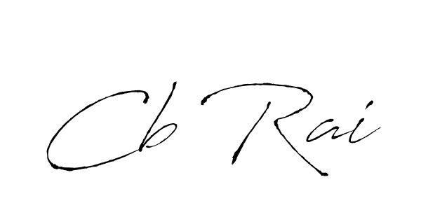 Also we have Cb Rai name is the best signature style. Create professional handwritten signature collection using Antro_Vectra autograph style. Cb Rai signature style 6 images and pictures png