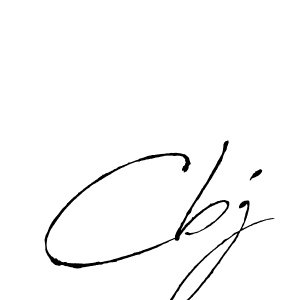 How to make Cbj signature? Antro_Vectra is a professional autograph style. Create handwritten signature for Cbj name. Cbj signature style 6 images and pictures png