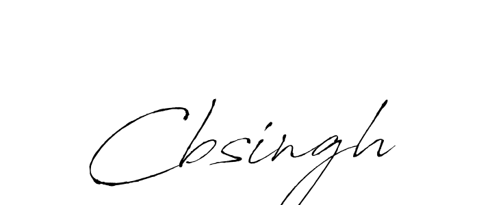 How to make Cbsingh signature? Antro_Vectra is a professional autograph style. Create handwritten signature for Cbsingh name. Cbsingh signature style 6 images and pictures png