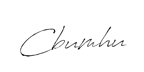 How to make Cbumhu signature? Antro_Vectra is a professional autograph style. Create handwritten signature for Cbumhu name. Cbumhu signature style 6 images and pictures png