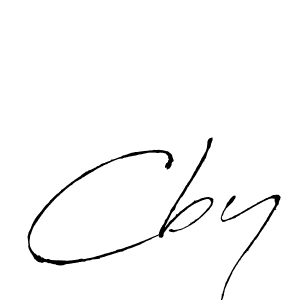 Antro_Vectra is a professional signature style that is perfect for those who want to add a touch of class to their signature. It is also a great choice for those who want to make their signature more unique. Get Cby name to fancy signature for free. Cby signature style 6 images and pictures png