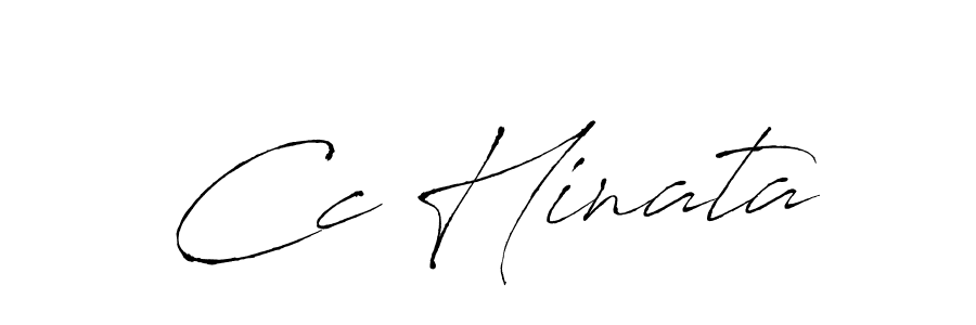 Also You can easily find your signature by using the search form. We will create Cc Hinata name handwritten signature images for you free of cost using Antro_Vectra sign style. Cc Hinata signature style 6 images and pictures png