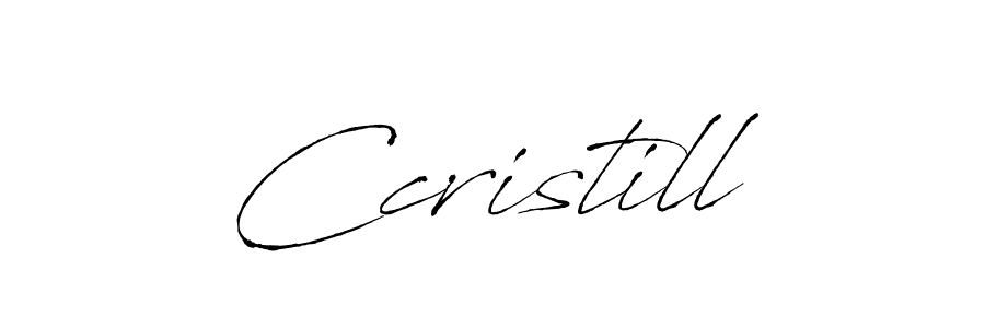 You should practise on your own different ways (Antro_Vectra) to write your name (Ccristill) in signature. don't let someone else do it for you. Ccristill signature style 6 images and pictures png