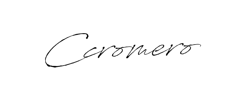 Once you've used our free online signature maker to create your best signature Antro_Vectra style, it's time to enjoy all of the benefits that Ccromero name signing documents. Ccromero signature style 6 images and pictures png