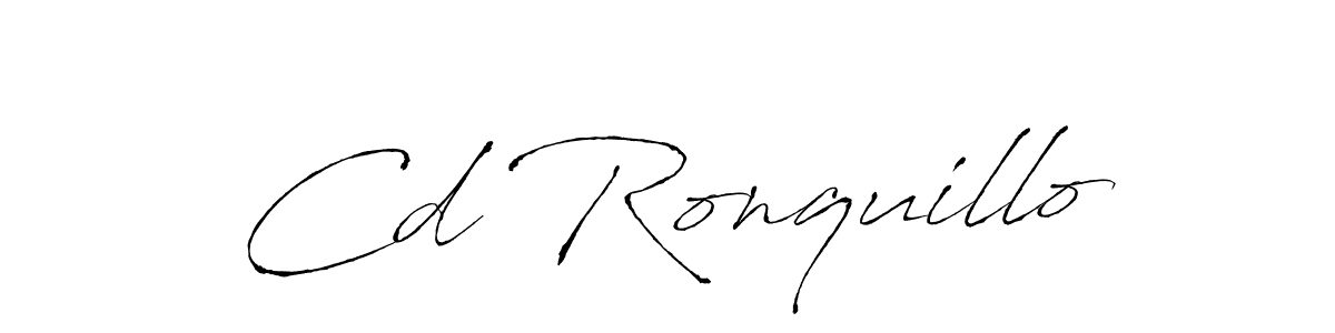 Make a short Cd Ronquillo signature style. Manage your documents anywhere anytime using Antro_Vectra. Create and add eSignatures, submit forms, share and send files easily. Cd Ronquillo signature style 6 images and pictures png