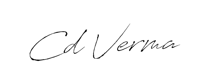 Once you've used our free online signature maker to create your best signature Antro_Vectra style, it's time to enjoy all of the benefits that Cd Verma name signing documents. Cd Verma signature style 6 images and pictures png