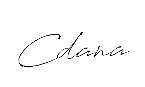 Use a signature maker to create a handwritten signature online. With this signature software, you can design (Antro_Vectra) your own signature for name Cdana. Cdana signature style 6 images and pictures png