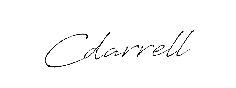 Cdarrell stylish signature style. Best Handwritten Sign (Antro_Vectra) for my name. Handwritten Signature Collection Ideas for my name Cdarrell. Cdarrell signature style 6 images and pictures png