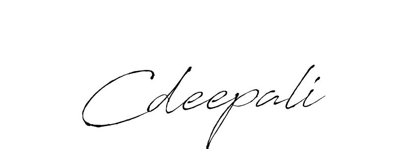 Make a beautiful signature design for name Cdeepali. With this signature (Antro_Vectra) style, you can create a handwritten signature for free. Cdeepali signature style 6 images and pictures png