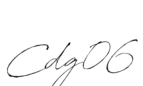 Cdg06 stylish signature style. Best Handwritten Sign (Antro_Vectra) for my name. Handwritten Signature Collection Ideas for my name Cdg06. Cdg06 signature style 6 images and pictures png