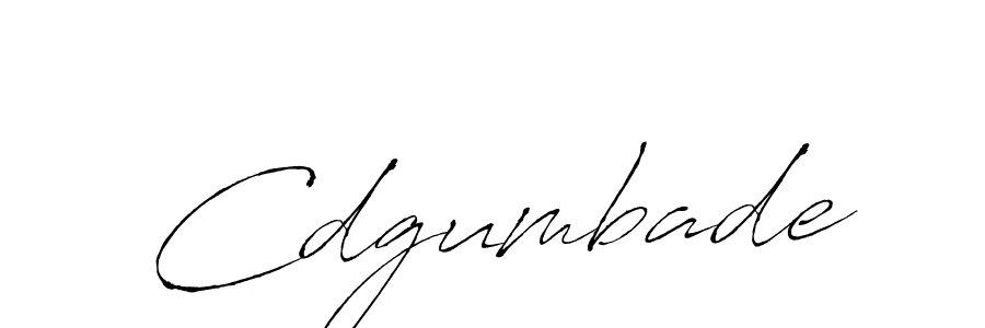 How to make Cdgumbade name signature. Use Antro_Vectra style for creating short signs online. This is the latest handwritten sign. Cdgumbade signature style 6 images and pictures png