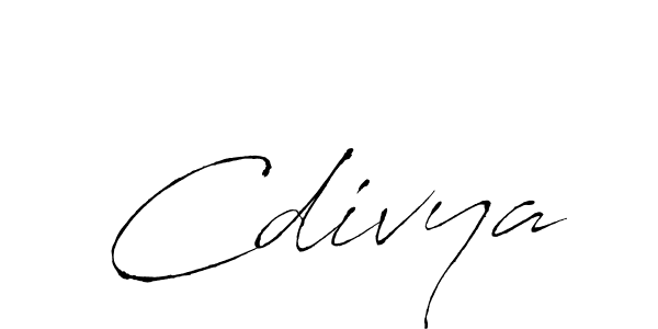 You should practise on your own different ways (Antro_Vectra) to write your name (Cdivya) in signature. don't let someone else do it for you. Cdivya signature style 6 images and pictures png