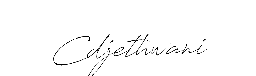 Make a beautiful signature design for name Cdjethwani. Use this online signature maker to create a handwritten signature for free. Cdjethwani signature style 6 images and pictures png