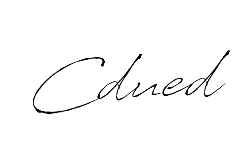 Make a beautiful signature design for name Cdued. Use this online signature maker to create a handwritten signature for free. Cdued signature style 6 images and pictures png