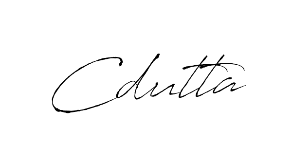 Make a beautiful signature design for name Cdutta. Use this online signature maker to create a handwritten signature for free. Cdutta signature style 6 images and pictures png