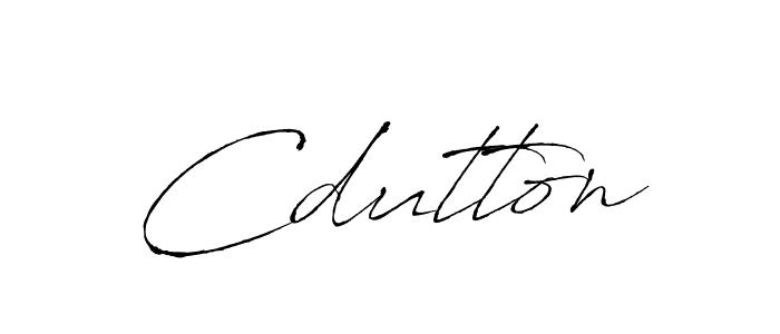 Make a beautiful signature design for name Cdutton. With this signature (Antro_Vectra) style, you can create a handwritten signature for free. Cdutton signature style 6 images and pictures png