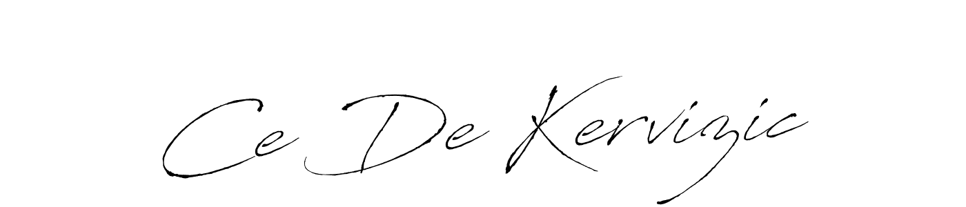 See photos of Ce De Kervizic official signature by Spectra . Check more albums & portfolios. Read reviews & check more about Antro_Vectra font. Ce De Kervizic signature style 6 images and pictures png