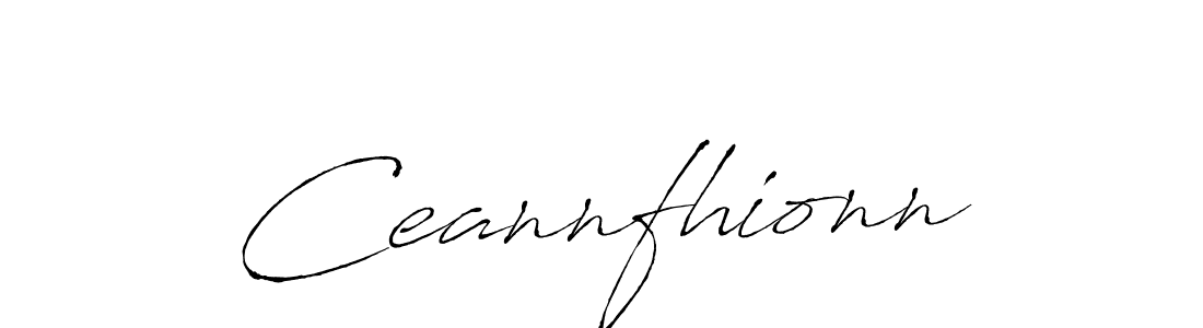 Create a beautiful signature design for name Ceannfhionn. With this signature (Antro_Vectra) fonts, you can make a handwritten signature for free. Ceannfhionn signature style 6 images and pictures png