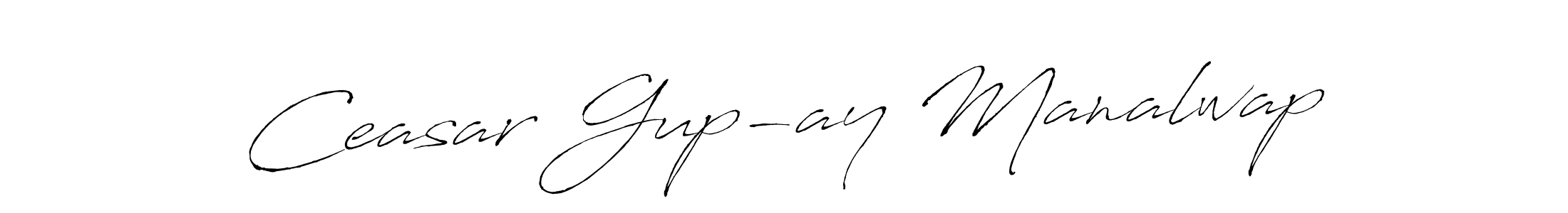 This is the best signature style for the Ceasar Gup-ay Manalwap name. Also you like these signature font (Antro_Vectra). Mix name signature. Ceasar Gup-ay Manalwap signature style 6 images and pictures png